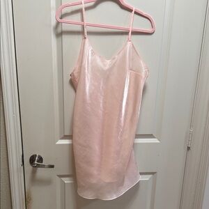 NWOT Victoria's Secret Blush Satin Chemise